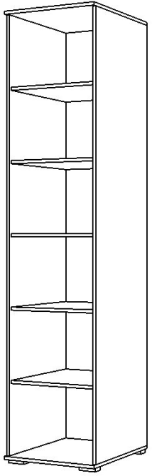 Шкаф-пенал Ненси (Горизонт)