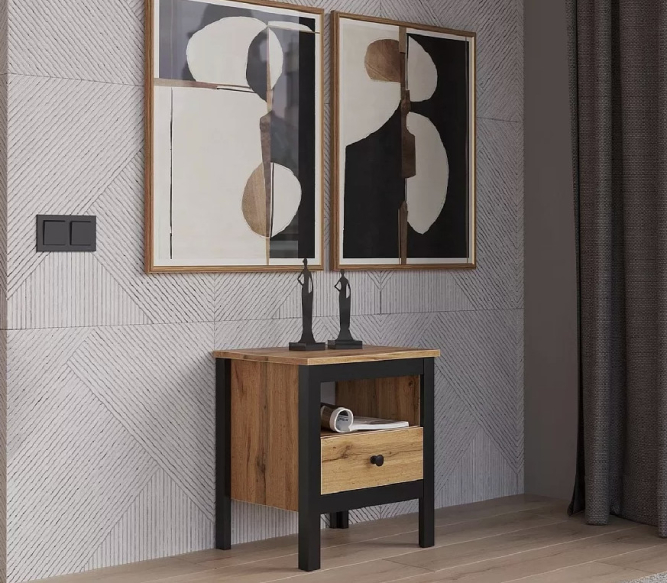 Тумба прикроватная Лофт KOM1S