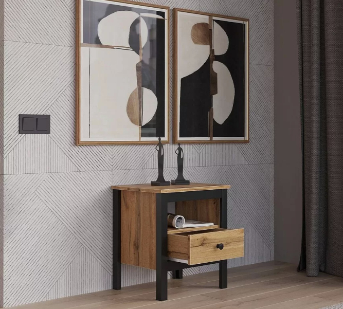 Тумба прикроватная Лофт KOM1S