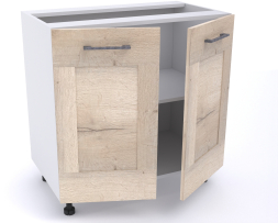 Стол Дублин С-80 2-х дверный рабочий без столешницы