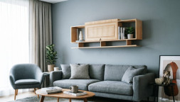 Полка навесная "Инна" 613 (денвер светлый)