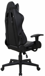 Кресло компьютерное BRABIX &quot;GT Racer GM-100&quot;, две подушки, экокожа, черное/серое, 531926