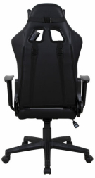 Кресло компьютерное BRABIX &quot;GT Racer GM-100&quot;, две подушки, экокожа, черное/серое, 531926