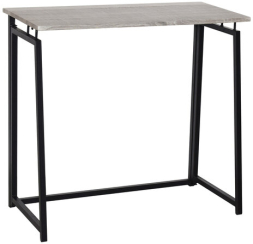 Стол на металлокаркасе BRABIX &quot;LOFT CD-001&quot;, 800х440х740 мм, складной, цвет дуб антик, 641210