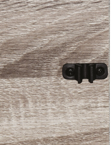 Стол на металлокаркасе BRABIX &quot;LOFT CD-001&quot;, 800х440х740 мм, складной, цвет дуб антик, 641210