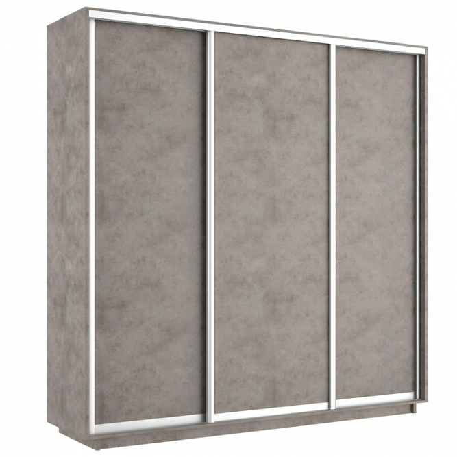 Шкаф-купе Экспресс 3-х дверный ( ЛДСП) Бетон
