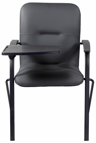 Кресло со столом BRABIX &quot;Samba CF-108 BOX-2&quot;, черный каркас, кожзам черный, разобрано, 533217