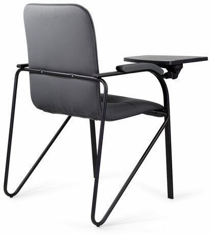 Кресло со столом BRABIX &quot;Samba CF-108 BOX-2&quot;, черный каркас, кожзам черный, разобрано, 533217