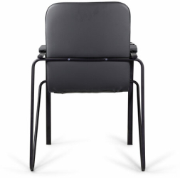 Кресло со столом BRABIX &quot;Samba CF-108 BOX-2&quot;, черный каркас, кожзам черный, разобрано, 533217