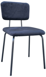 Стулья BRABIX &quot;Dream CF-090&quot;, КОМПЛЕКТ 4 шт., черный каркас, ткань черная, 533243