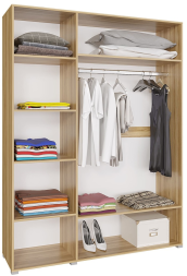 Шкаф 3-х дверный Ненси (Горизонт)