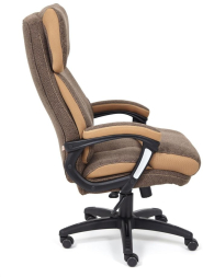 Кресло DUKE ткань, коричневый/бронзовый, MJ190-7/TW-21