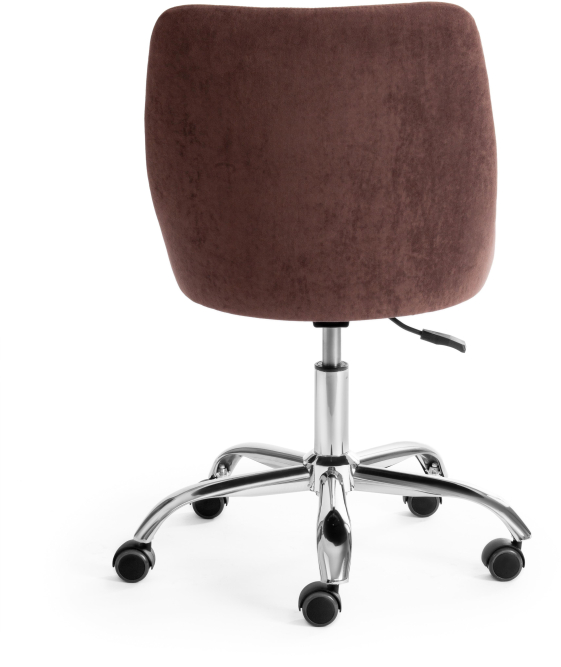 Кресло SWAN флок , коричневый, 6