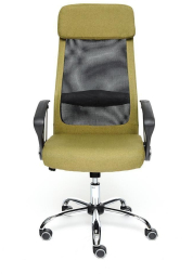 Кресло PROFIT ткань, зеленый/черный