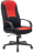Кресло офисное BRABIX &quot;City EX-512&quot;, ткань черная/красная, TW, 531408
