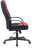 Кресло офисное BRABIX &quot;City EX-512&quot;, ткань черная/красная, TW, 531408