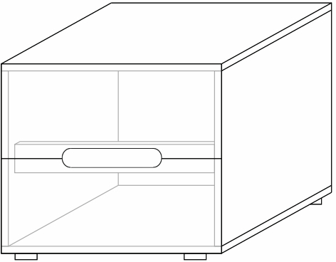 Прикроватная тумба АТ Амбра