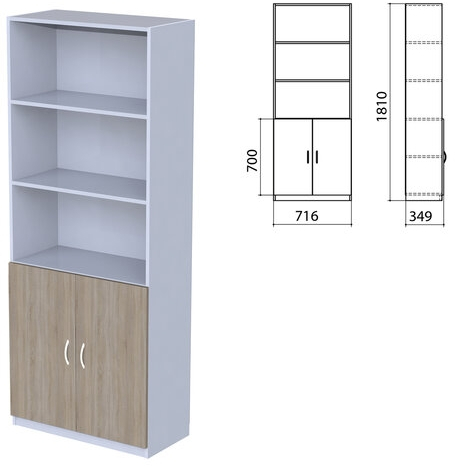 Шкаф полузакрытый Бюджет