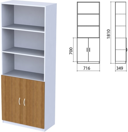 Шкаф полузакрытый Бюджет