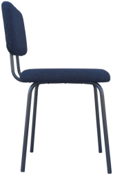 Стулья BRABIX &quot;Ideal CF-080&quot;, КОМПЛЕКТ 4 шт., черный каркас, букле черный, 533244