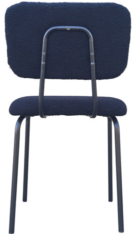 Стулья BRABIX &quot;Ideal CF-080&quot;, КОМПЛЕКТ 4 шт., черный каркас, букле черный, 533244