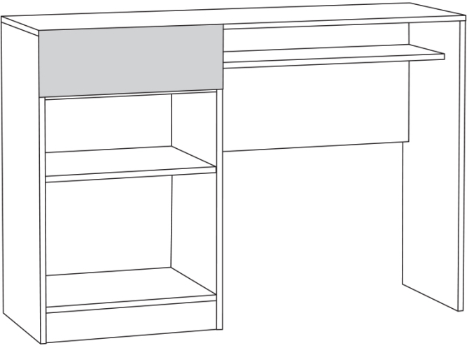 Стол туалетный Ливерпуль 12.46