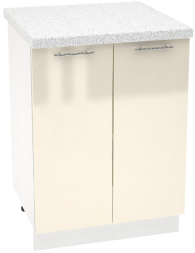 Шкаф нижний с 2 створками Кухня Валерия ШН 600 (глянец)