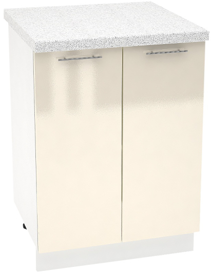 Шкаф нижний с 2 створками Кухня Валерия ШН 600 (глянец)