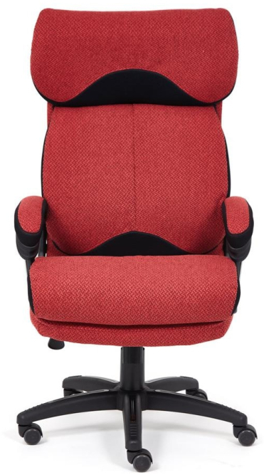 Кресло DUKE ткань, красный/черный, MJ190-11/TW-11