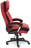 Кресло DUKE ткань, красный/черный, MJ190-11/TW-11