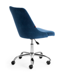 Кресло SWAN флок , синий, 32