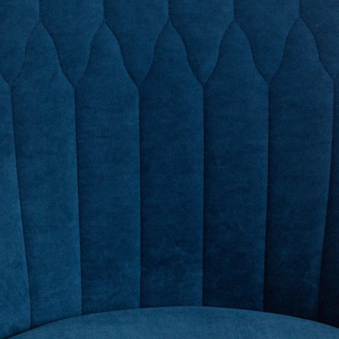 Кресло SWAN флок , синий, 32