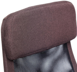 Кресло PROFIT ткань, коричневый/черный
