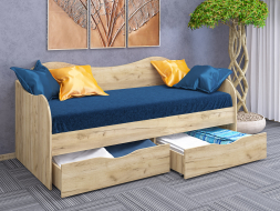 Кровать с ящиками БОКС