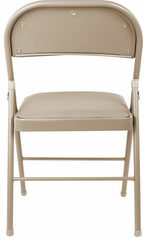 Стулья складные BRABIX &quot;Golf Plus CF-003&quot; КОМФОРТ, КОМПЛЕКТ 4шт., бежевый каркас, кожзам бежевый, 533033