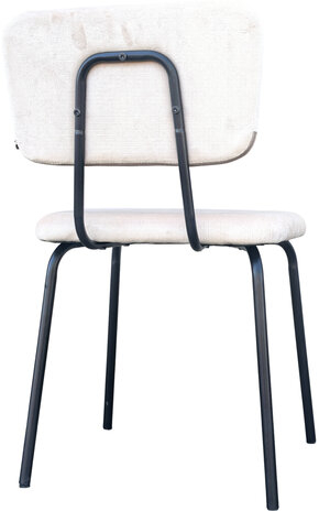 Стулья BRABIX &quot;Dream CF-090&quot;, КОМПЛЕКТ 4 шт., черный каркас, ткань бежевая, 533251