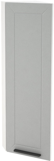 Шкаф верхний высокий торцевой с 1 ств. ШВТ 309 Глетчер