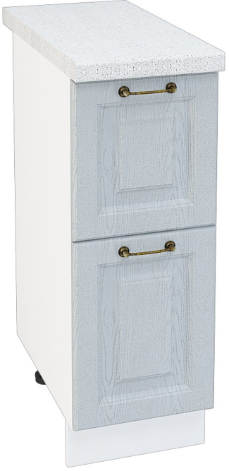 Шкаф нижний 2 ящика Кухня Ницца ШН2Я 300