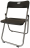 Стулья складные BRABIX &quot;Golf Lite CF-017&quot;, КОМПЛЕКТ 4 шт., серебристый каркас, пластик, чёрный, 533034