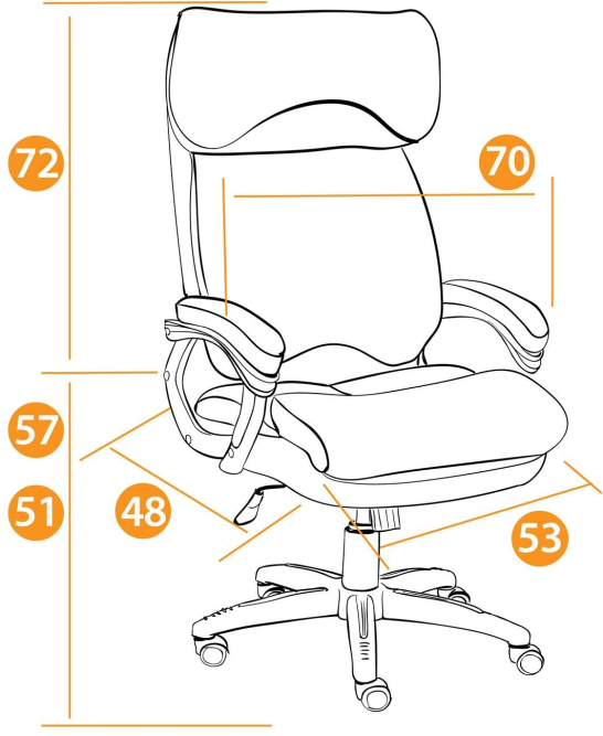Кресло DUKE флок/ткань, бордо/бордо, 10/TW-13