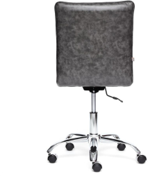 Кресло ZERO кож/зам, серый, 2 TONE