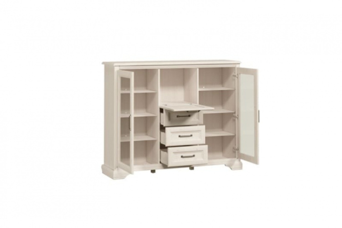 Тумба KOM2W1B3S с подсветкой (Стилиус)