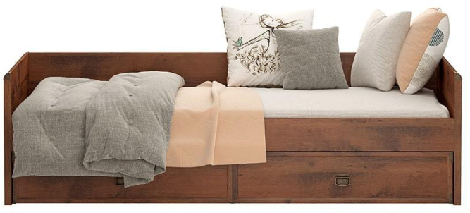 Кровать JLOZ1S90 (Индиана дуб)