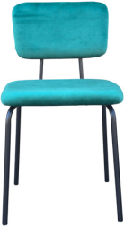 Стулья BRABIX &quot;Dream CF-090&quot;, КОМПЛЕКТ 4 шт., черный каркас, ткань зеленая, 533253