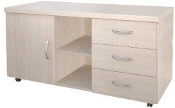 Тумба выкатная широкая КЭ14