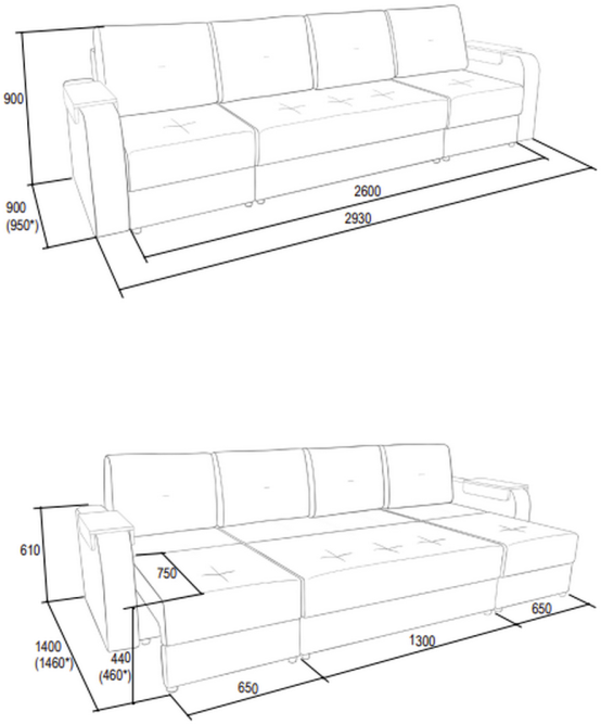 Диван-трансформер Леон-1