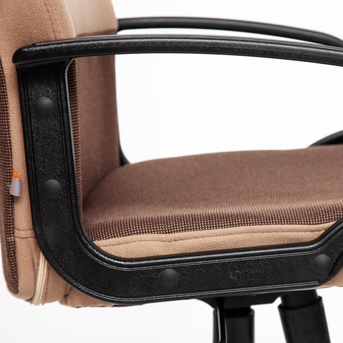 Кресло СН757 ткань, коричневый/бежевый, 26/13