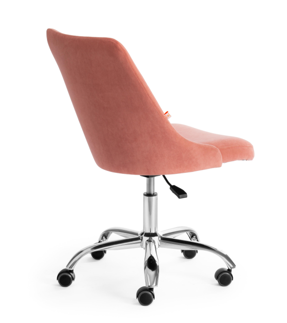 Кресло SWAN флок , розовый, 137