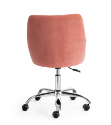 Кресло SWAN флок , розовый, 137