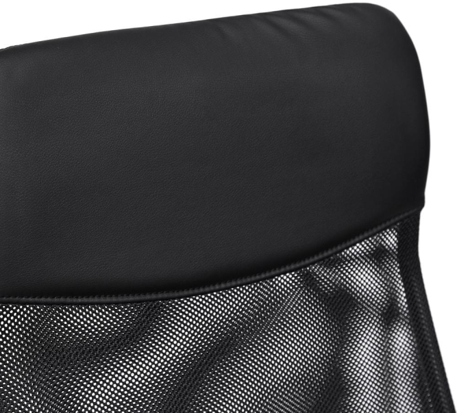 Кресло PRACTIC кож/зам, ткань, черный